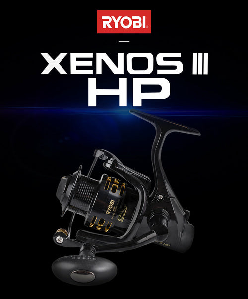 Sipnning fishing reels XENOS III HP metal spool Saltwater Wheel 6+1BB