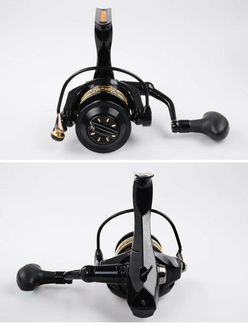 Sipnning fishing reels XENOS III HP metal spool Saltwater Wheel 6+1BB